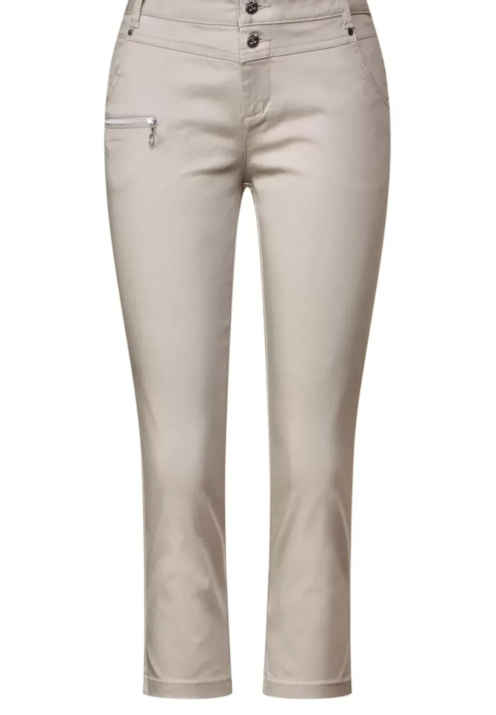 Casual Fit Hose In 3/4 Lange