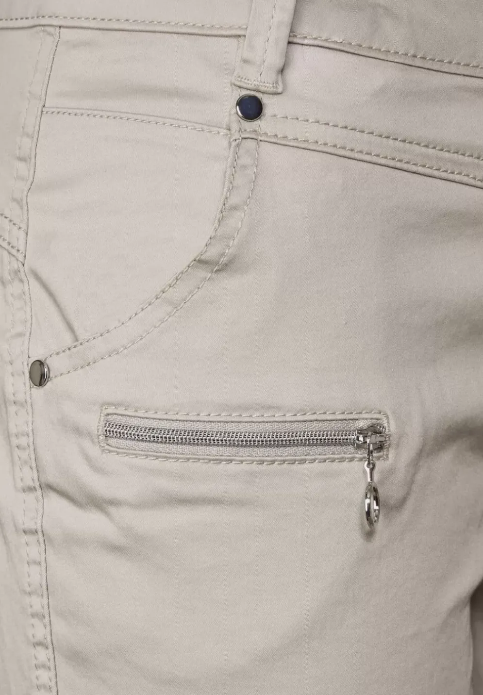Casual Fit Hose In 3/4 Lange