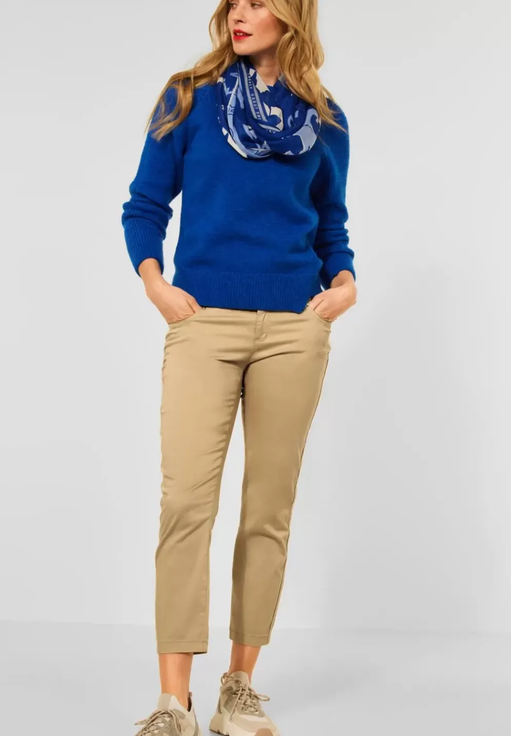 Casual Fit Hose In Unifarbe