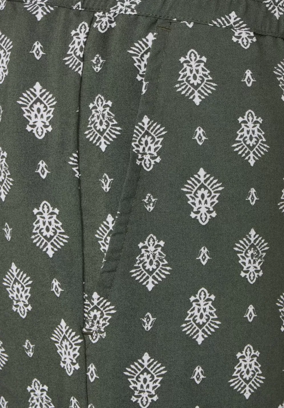 Casual Fit Hose Mit Print