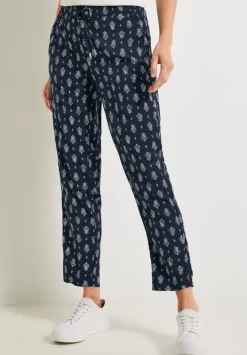 Casual Fit Hose Mit Print