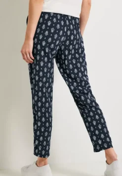 Casual Fit Hose Mit Print