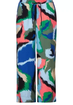Casual Fit Hose Mit Print