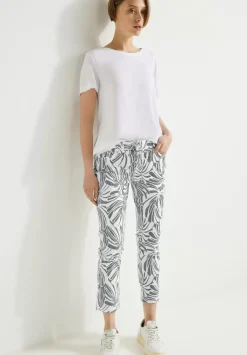 Casual Fit Hose Mit Print