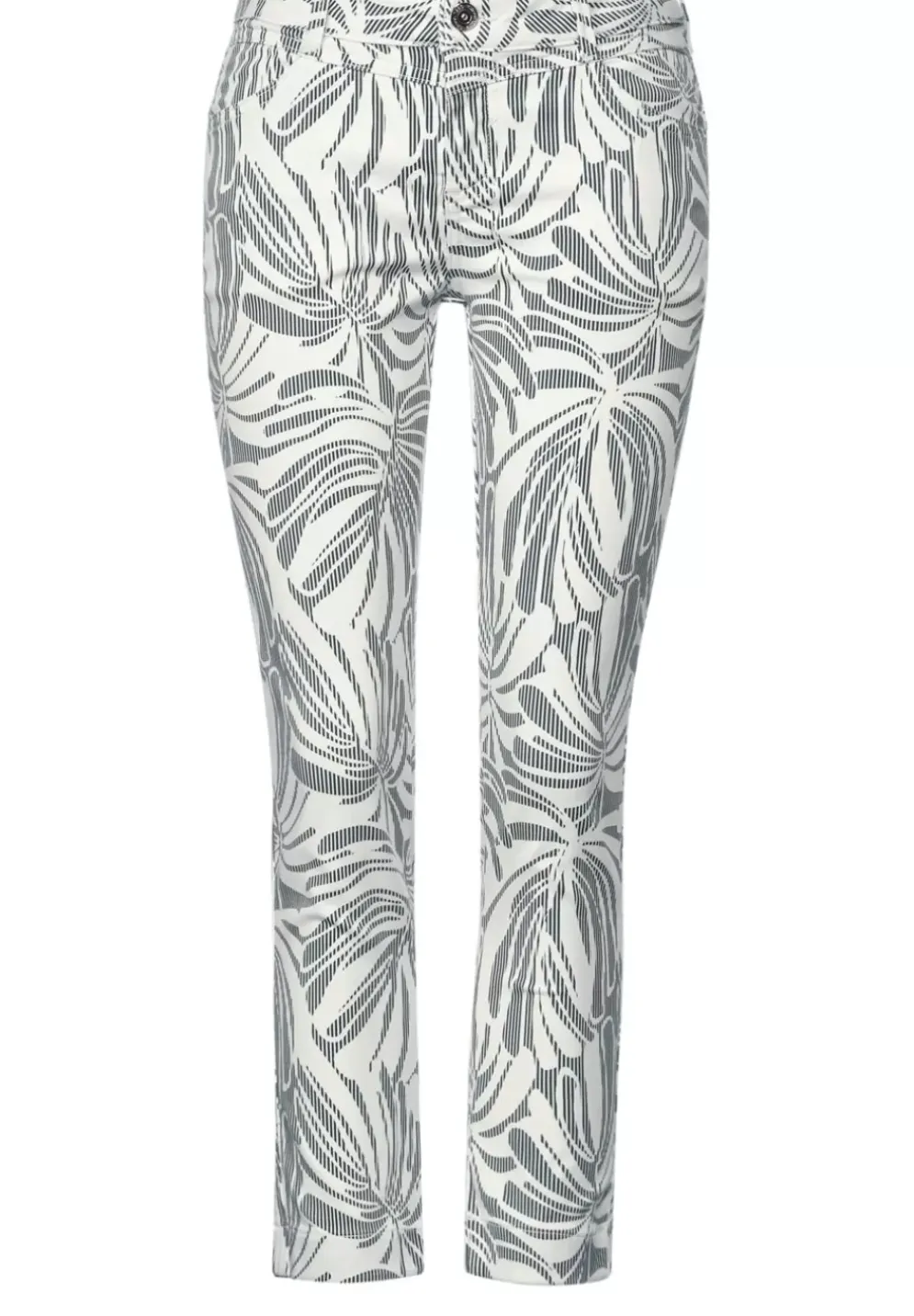 Casual Fit Hose Mit Print