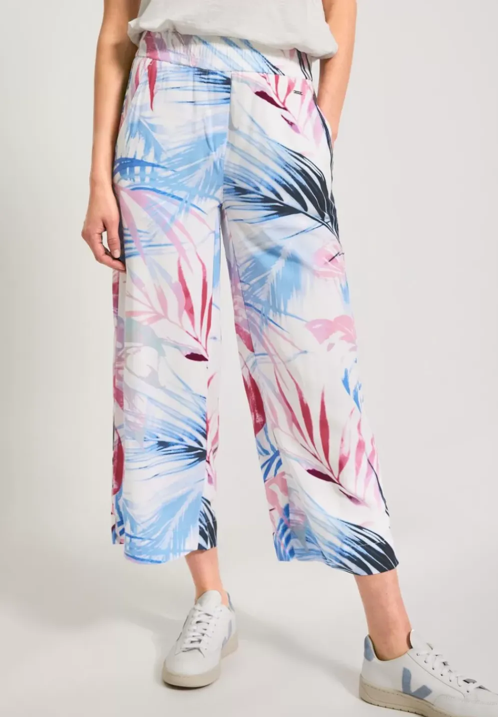 Casual Fit Hose Mit Print