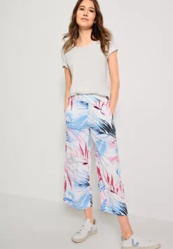 Casual Fit Hose Mit Print