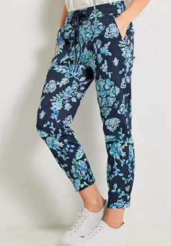 Casual Fit Hose Mit Print