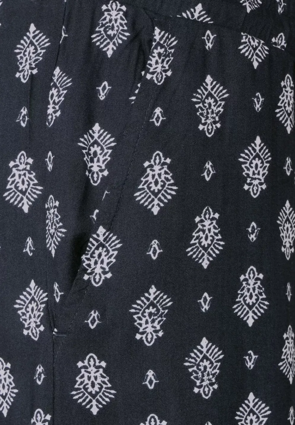 Casual Fit Hose Mit Print
