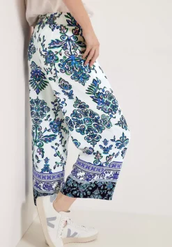 Casual Fit Hose Mit Print