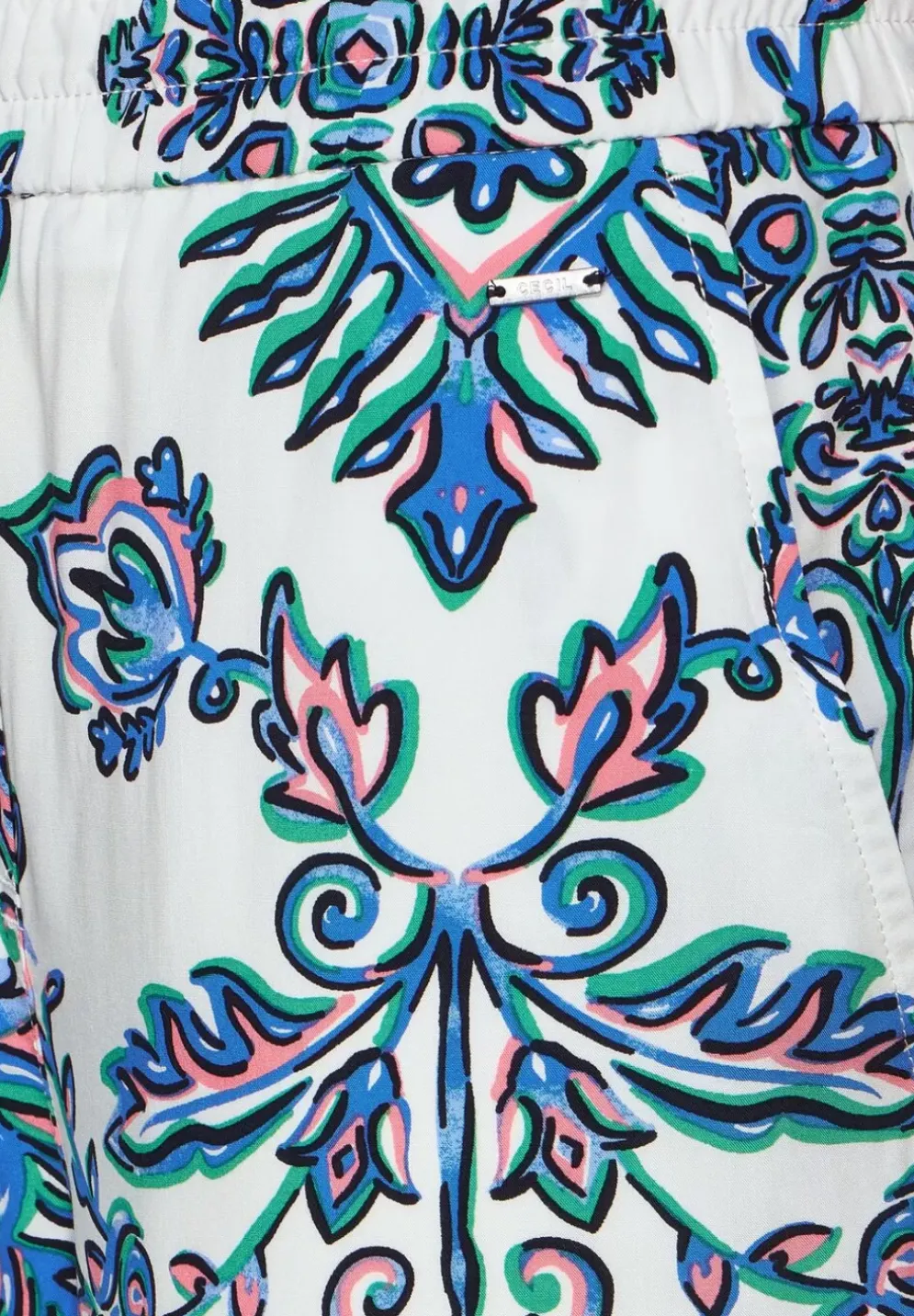 Casual Fit Hose Mit Print