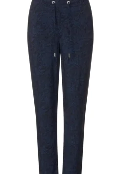 Casual Fit Hose Mit Print