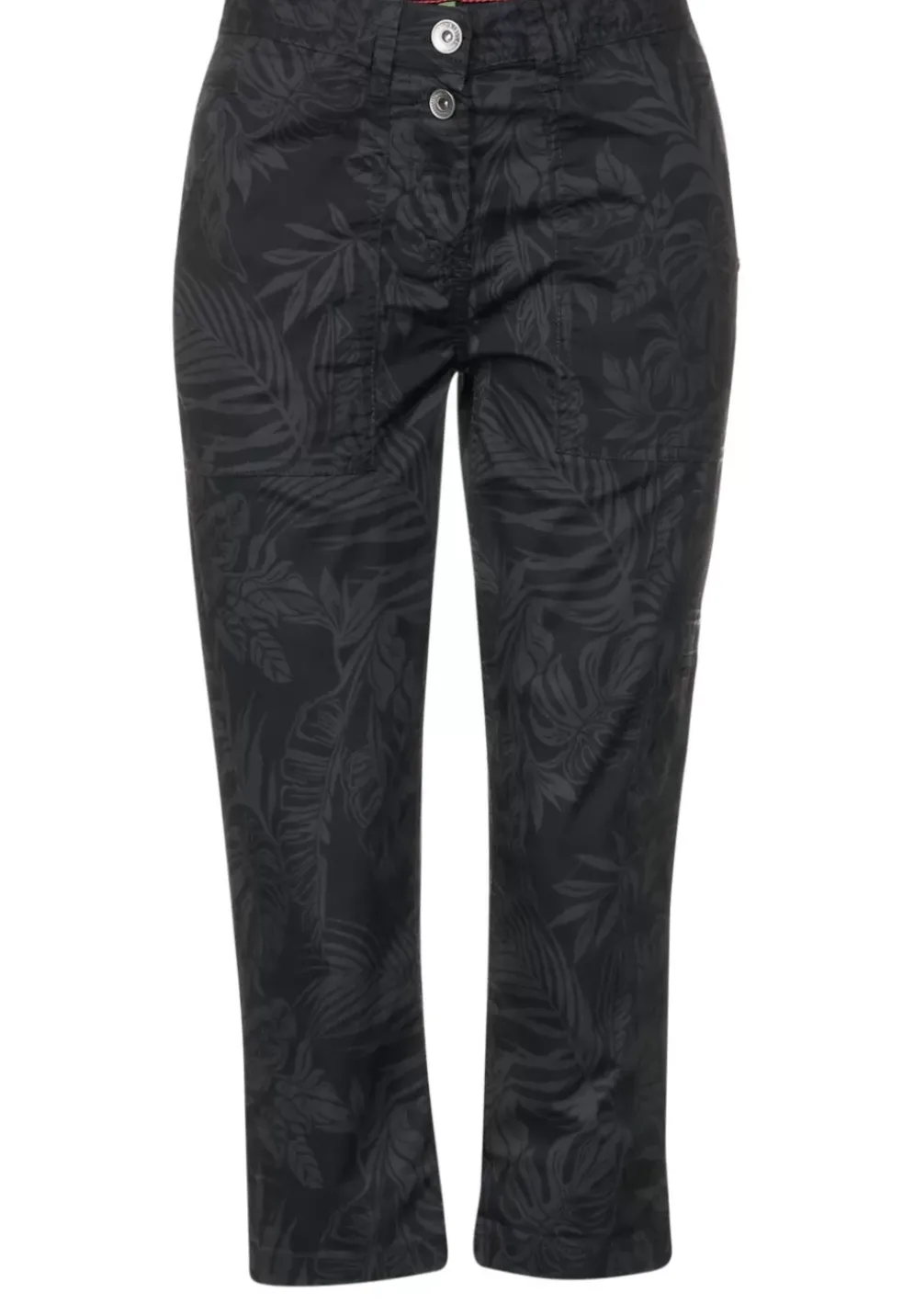 Casual Fit Hose Mit Print