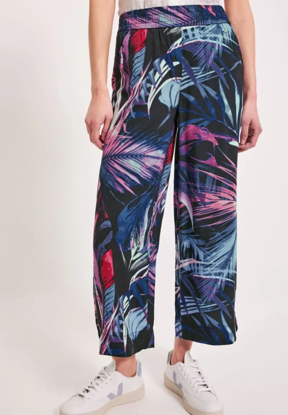 Casual Fit Hose Mit Print