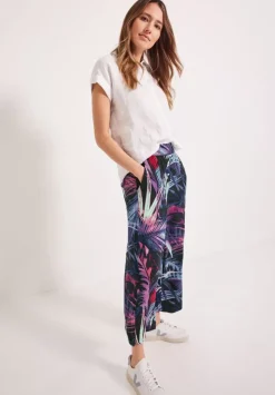 Casual Fit Hose Mit Print
