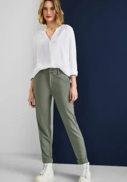 Casual Fit Hose Mit Stretch