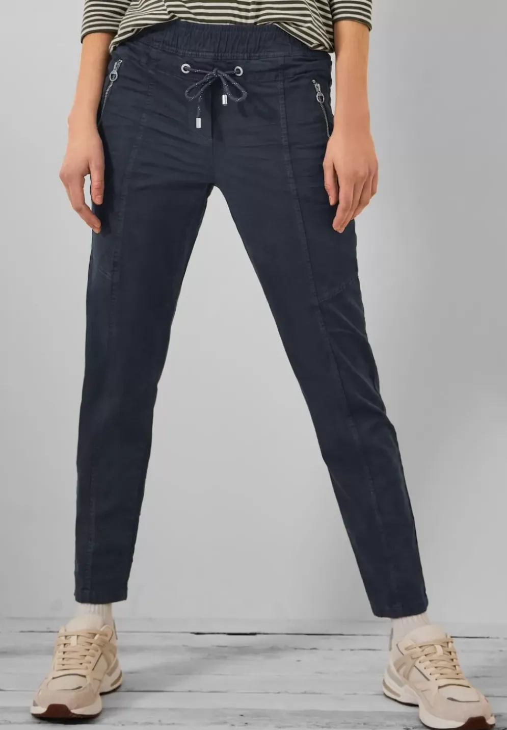 Casual Fit Hose Mit Stretch