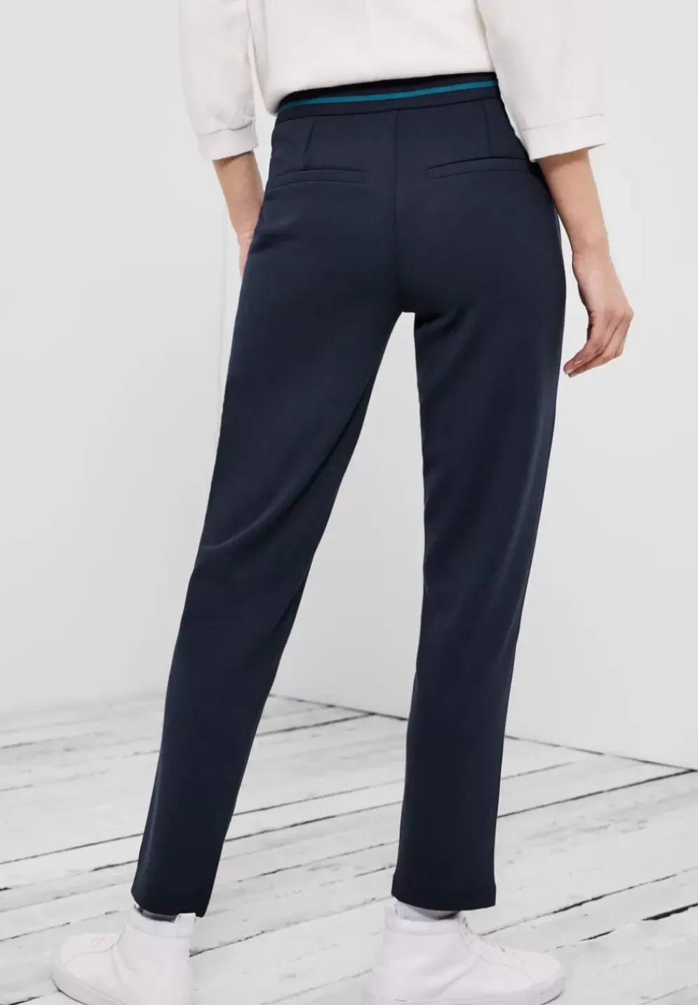 Casual Fit Hose Mit Stretch
