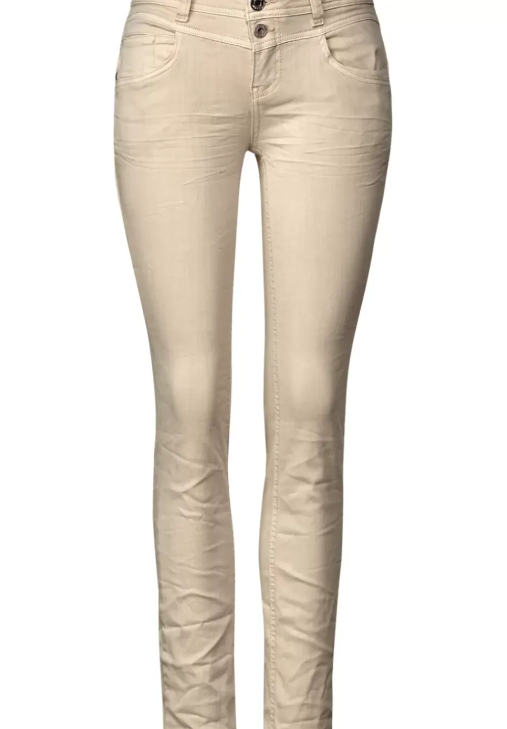 Casual Fit Hose Mit Stretch