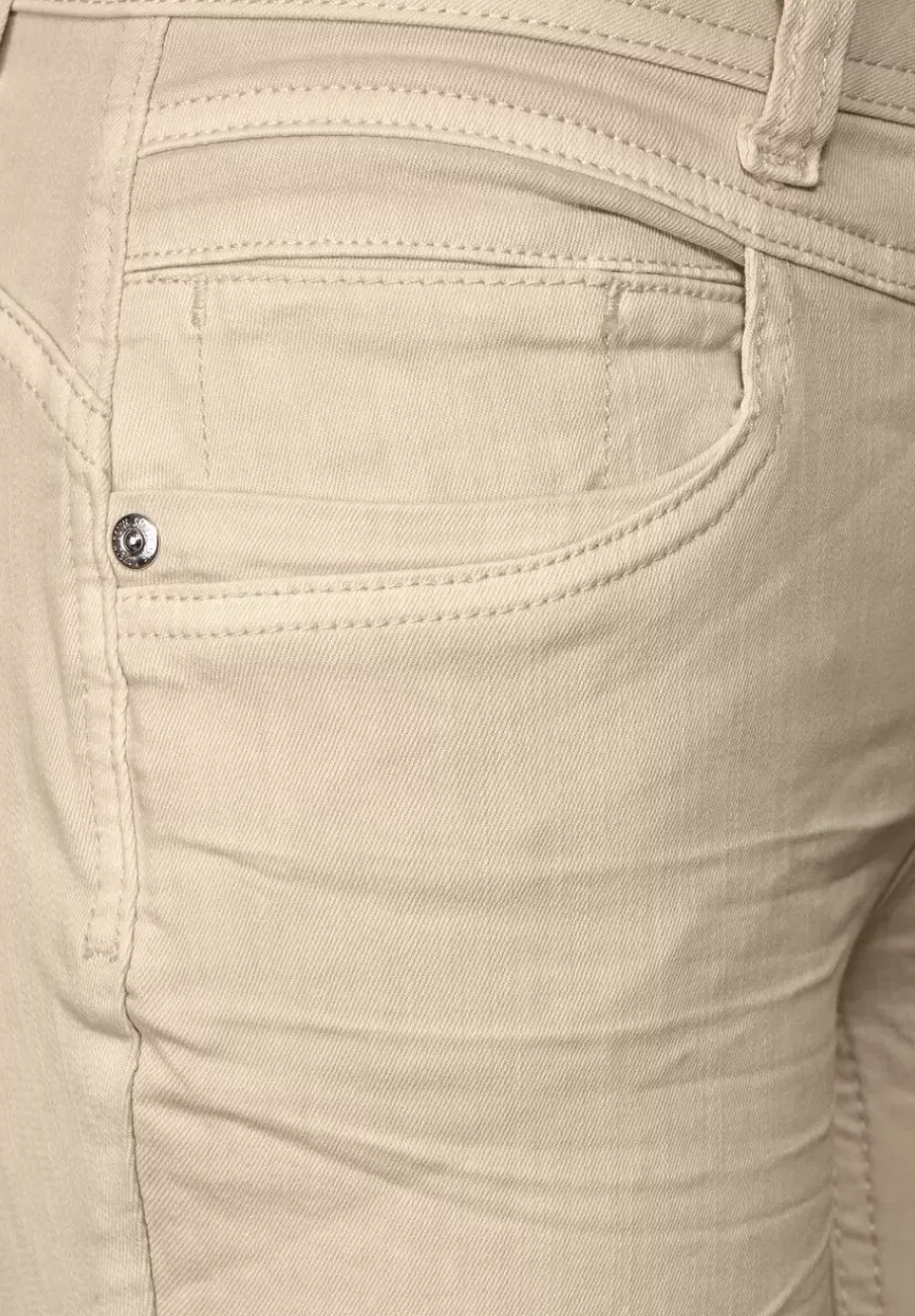 Casual Fit Hose Mit Stretch