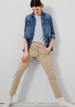 Casual Fit Hose Mit Stretch