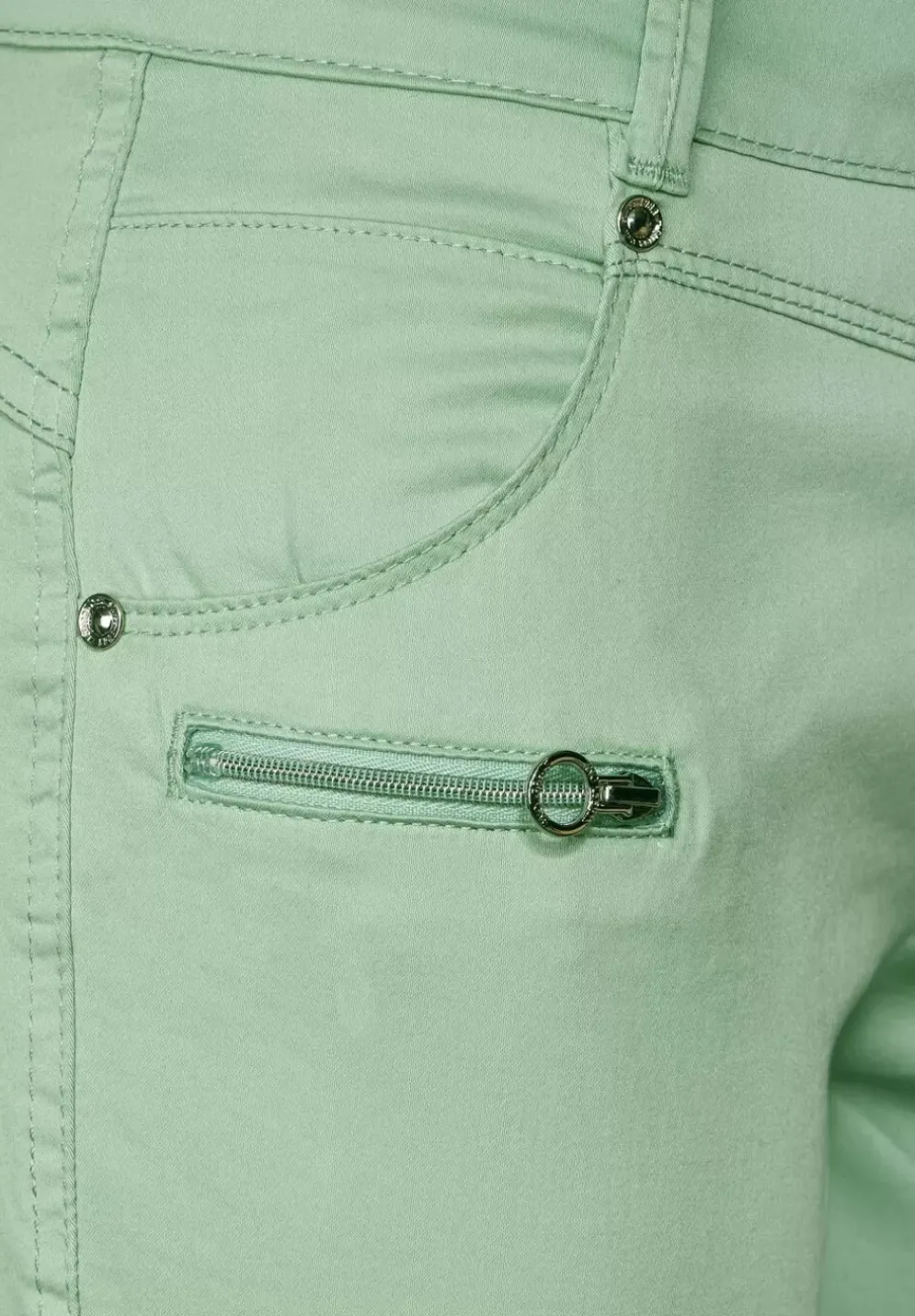 Casual Fit Hose Mit Zipper