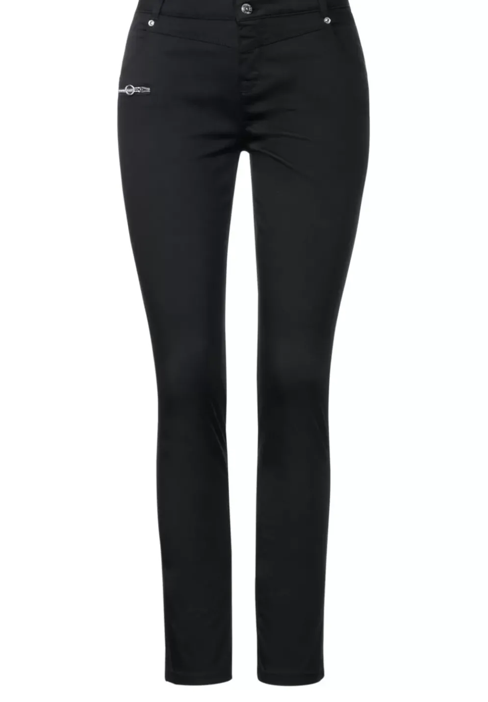 Casual Fit Hose Mit Zipper