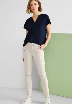 Casual Fit Hose Mit Zipper