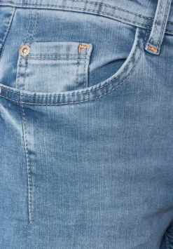 Casual Fit Jeans In 3/4