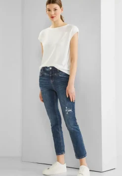 Casual Fit Jeans Mit Stretch