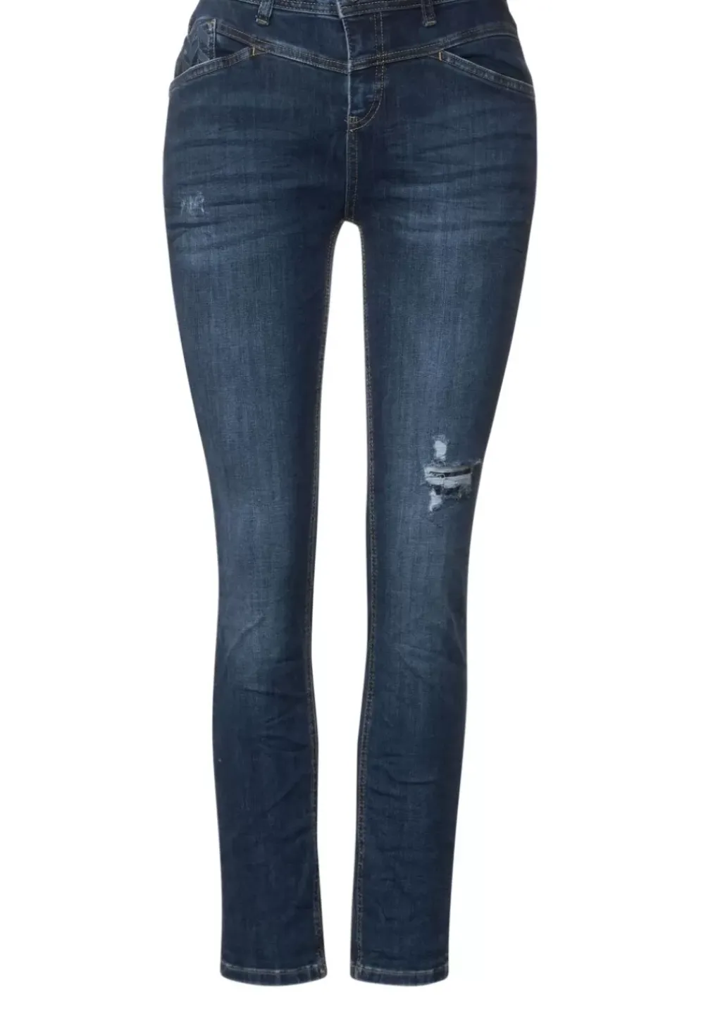 Casual Fit Jeans Mit Stretch