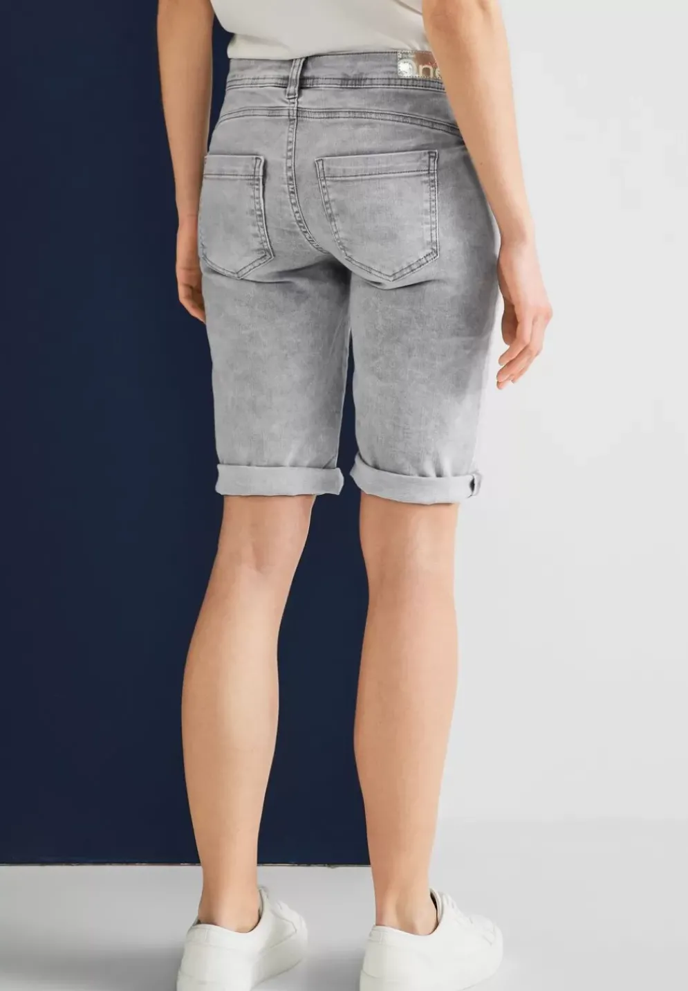 Casual Fit Jeansbermuda
