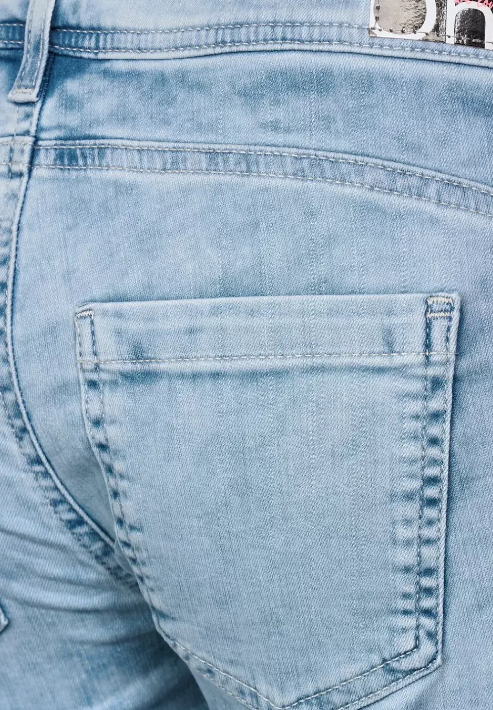 Casual Fit Jeansbermuda