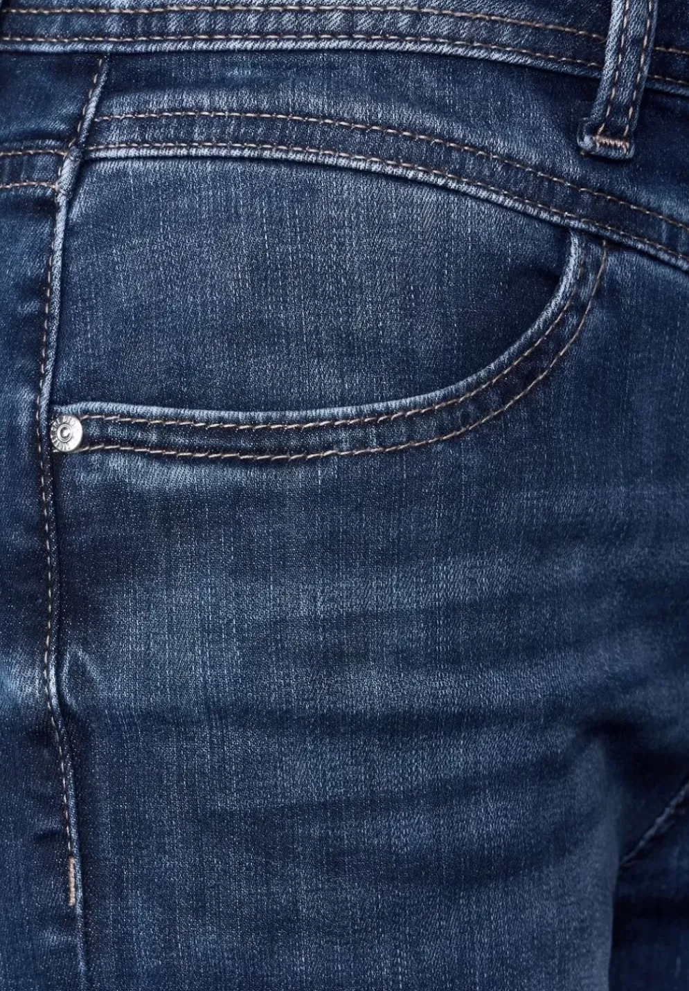 Casual Fit Jeansbermuda