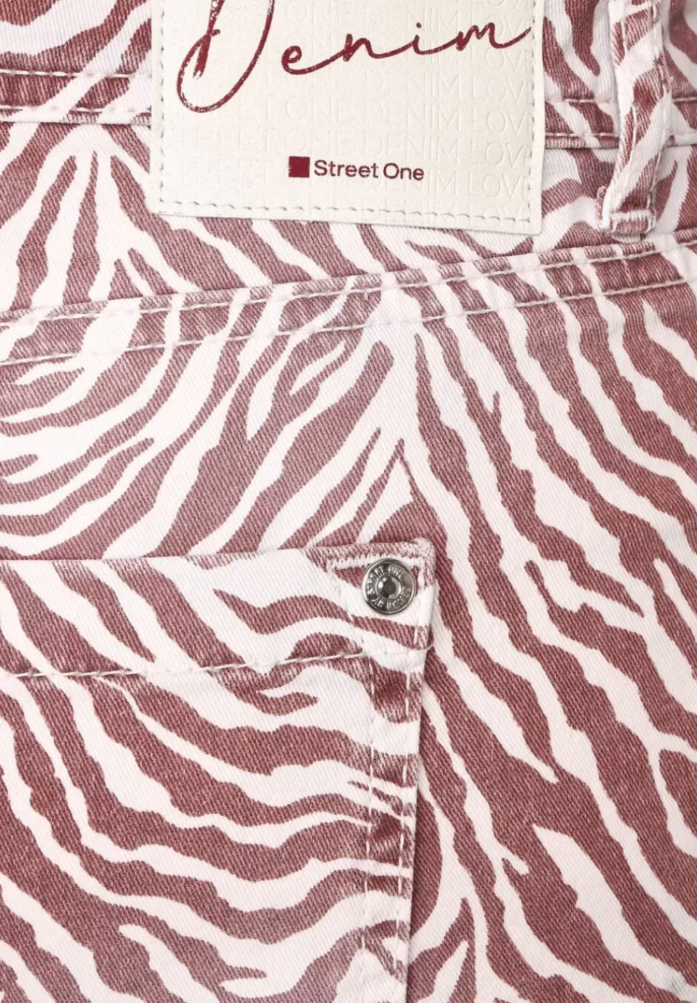 Casual Fit Printhose In 7/8