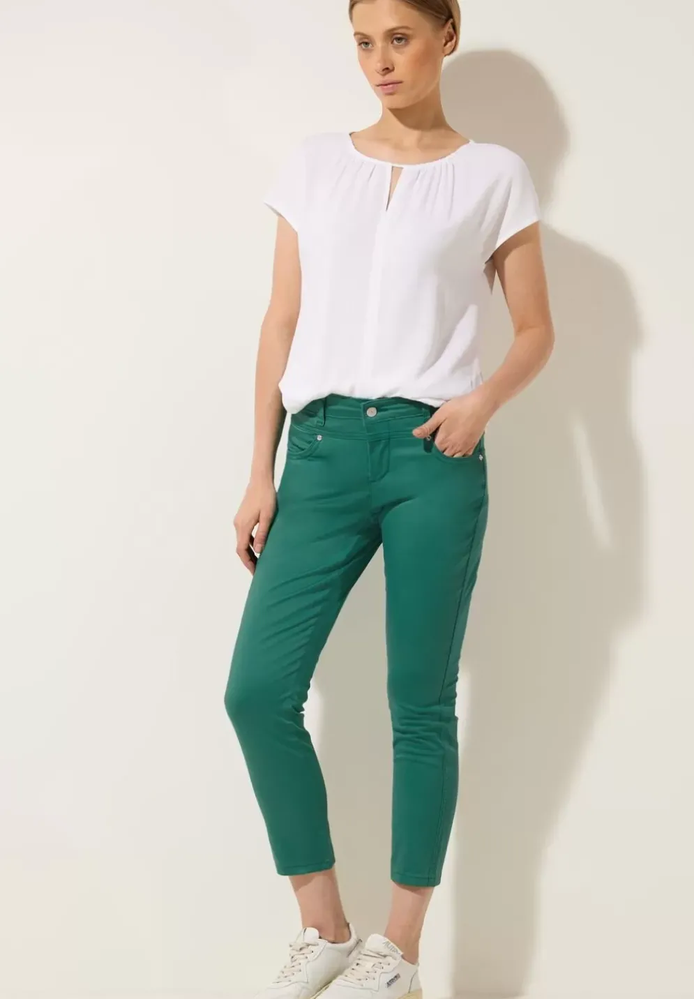 Casual Fit Satinlook Hose
