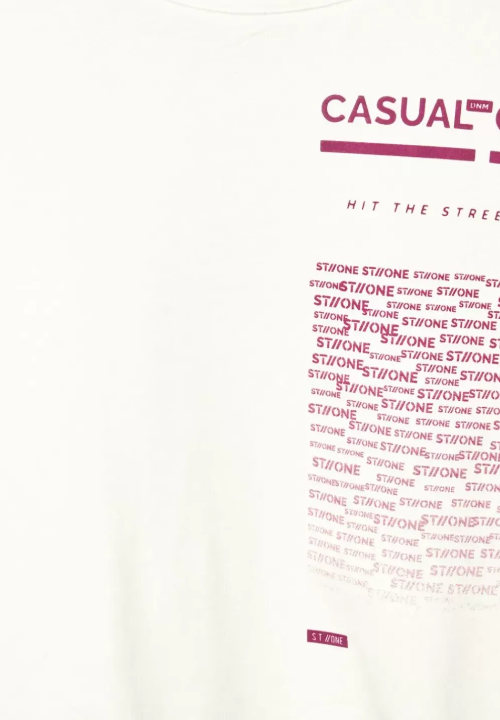 Casual T-Shirt Mit Print