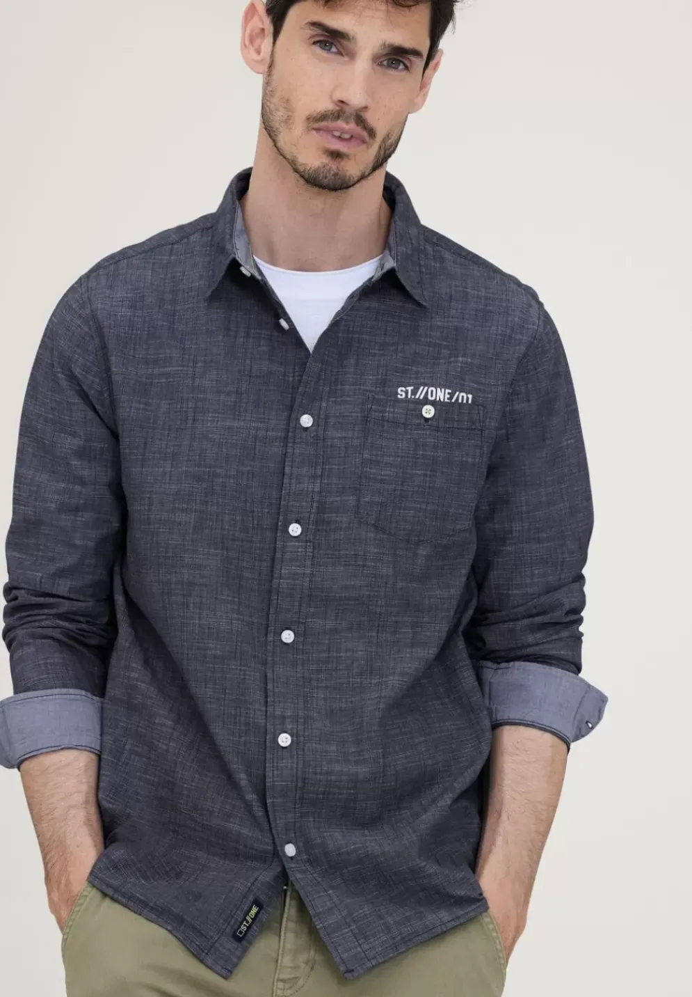 Chambray Hemd