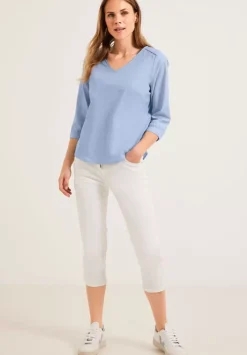 Chambree V-Neck Bluse