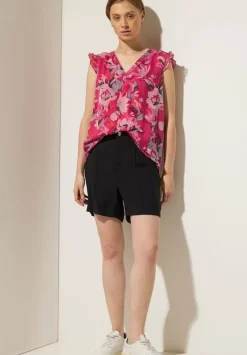 Chiffon Bluse Mit Ruschen