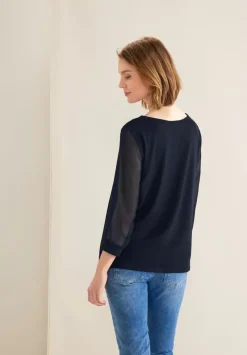 Chiffon Materialmix Shirt