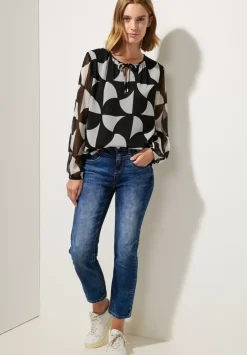 Chiffon Printbluse
