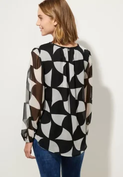Chiffon Printbluse