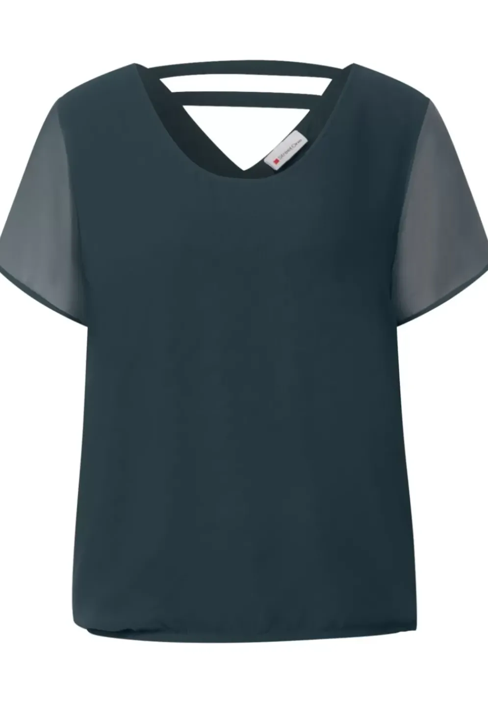 Chiffonbluse Mit Cut Outs