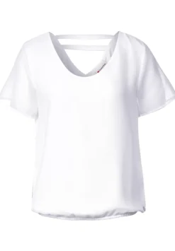Chiffonbluse Mit Cut Outs