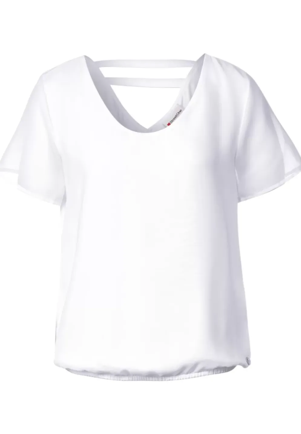 Chiffonbluse Mit Cut Outs