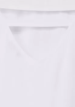 Chiffonbluse Mit Cut Outs