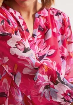 Chiffonbluse Mit Print