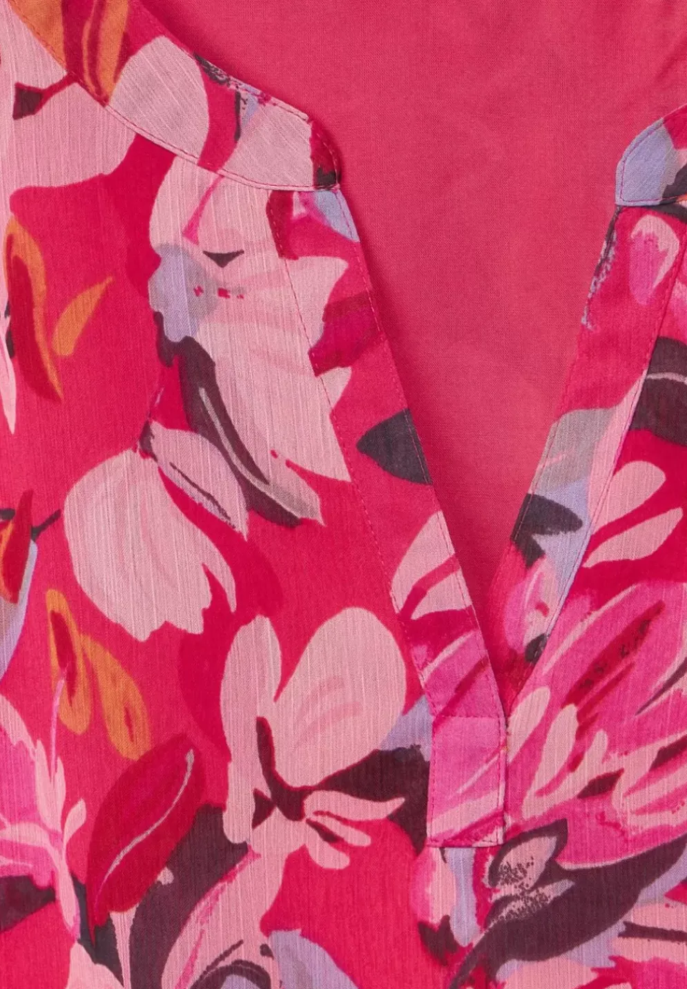 Chiffonbluse Mit Print