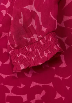 Chiffonkleid Im Tunikastyle